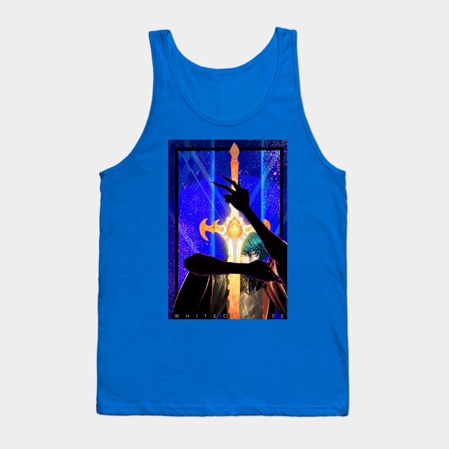The Bones of the Fallen (Blue Lions) Tank Top by WhiteCatArts 